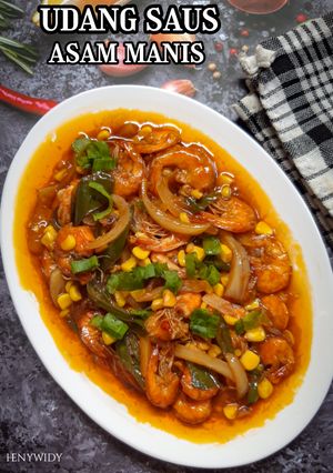 Foto resep Udang asam manis