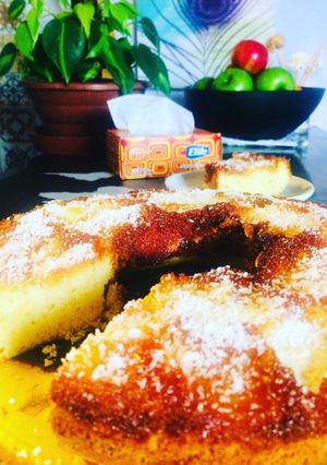Una foto de Torta de manzana