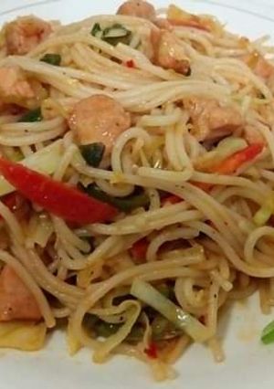 A picture of Chicken Manchurian.
