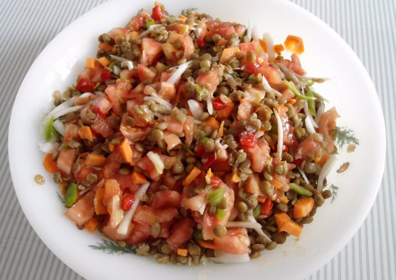 Ensalada de lentejas