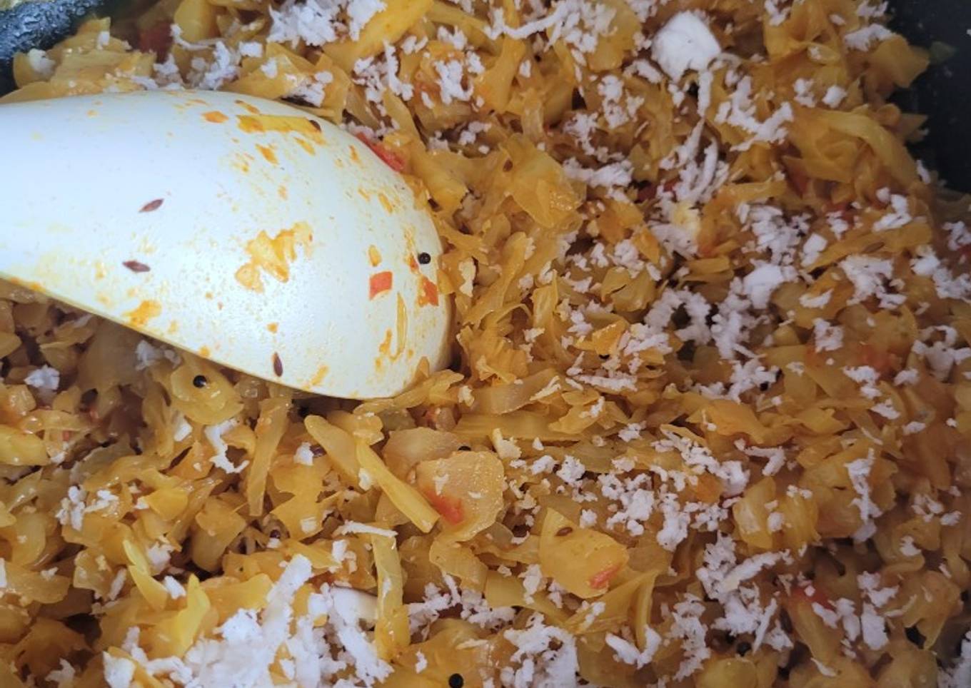 Cabbage With Coconut