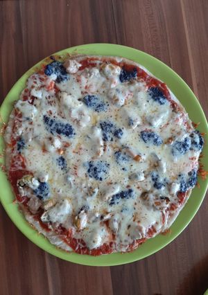 Szafis serpenyős pizza recept fotója