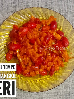 Foto resep Sambal Kulit Melinjo Tempe Teri