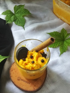 Foto resep Es Krim Santan Labu Kuning