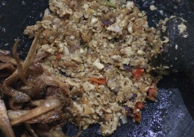 Resep Sambel tempe goreng yang Bisa Manjain Lidah