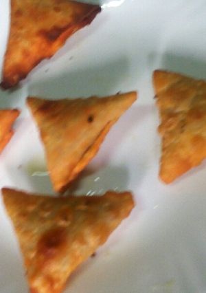 A picture of Beef samosa. #Ramadhan contest.