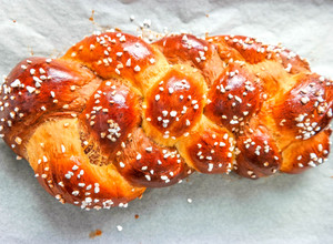 Húsvéti fonott kalács recept fotója