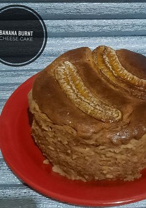 Foto resep Banana Burnt Cheese Cake