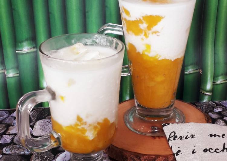 Korean Fresh Mango Milk