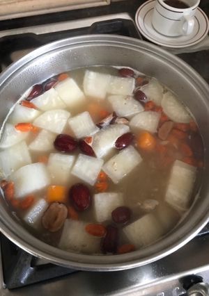Foto resep Sup Baikut Lobak Wortel
