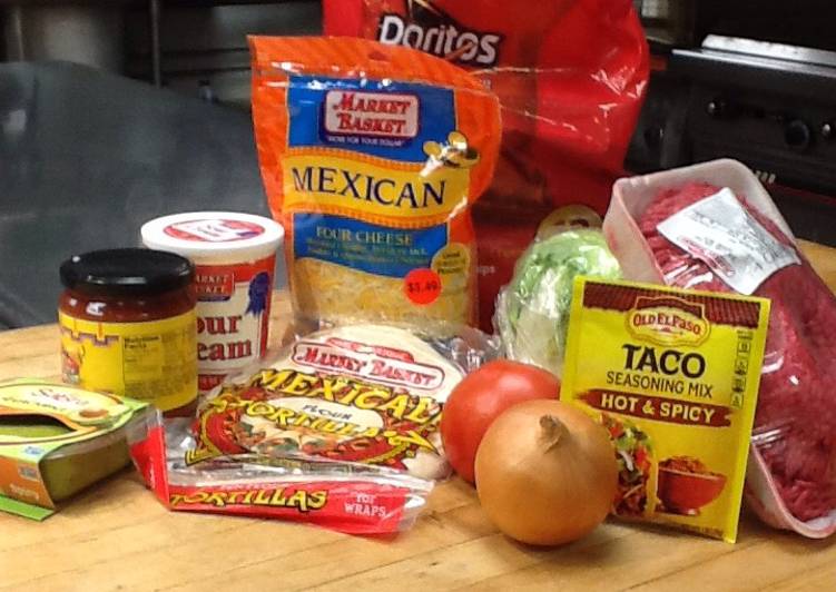 Recipe of Favorite Tacos soft or crunchy