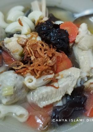 Foto resep Sup ayam campur