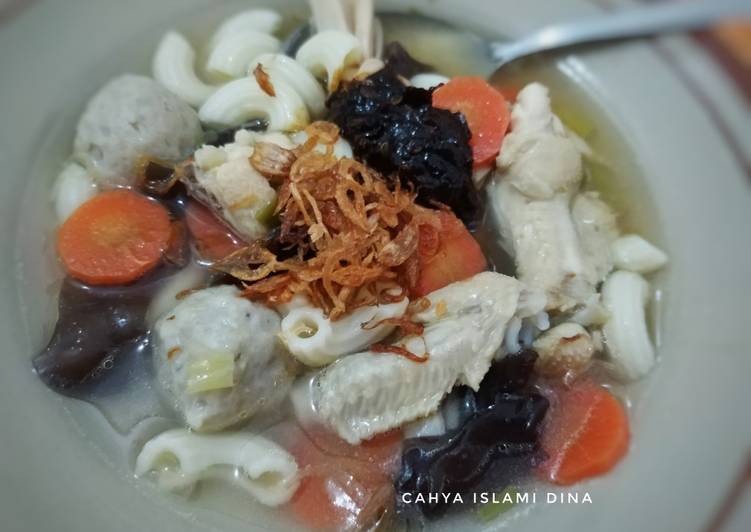 Sup ayam campur