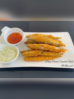 A picture of Deep Fried Capelin Fish.