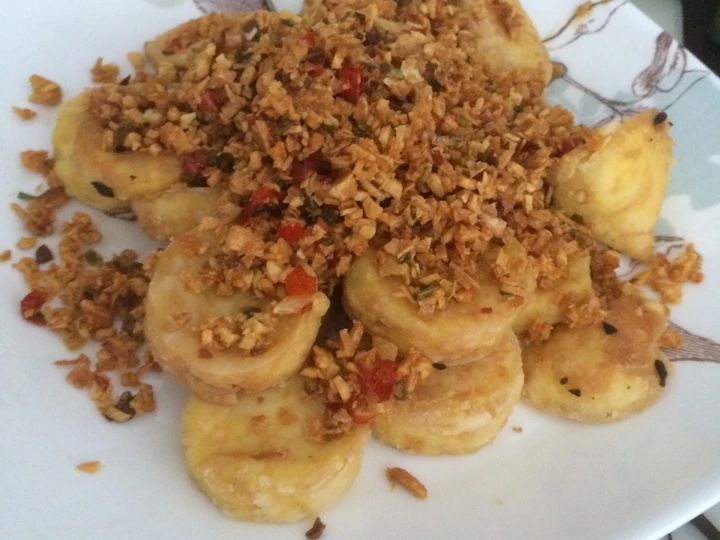 Langkah Gampang Menyiapkan Resep Tofu crispy pedas asin manis yang Bisa Manjain Lidah Anti Ribet, Uenak Banget