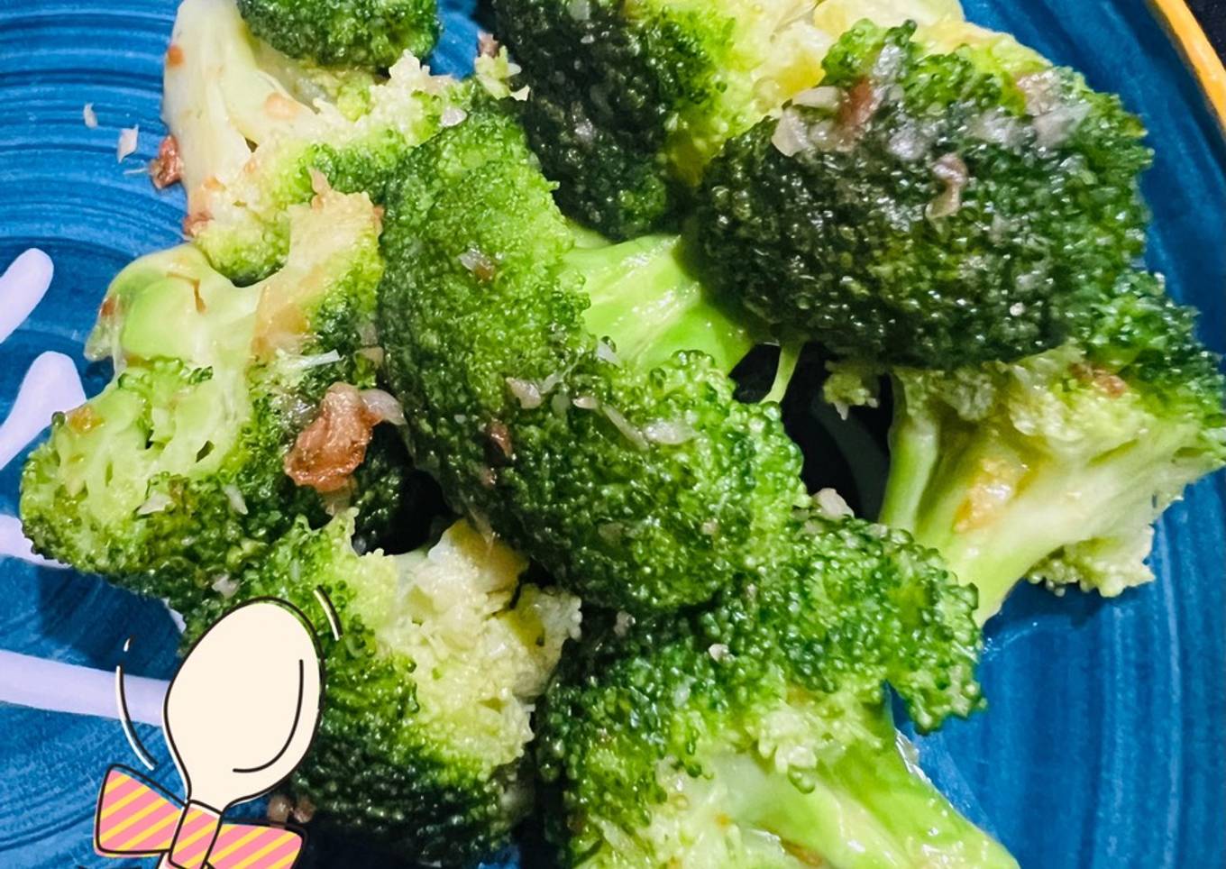 Sauteed Garlic Broccoli ala Mama Asi / yLoVeA