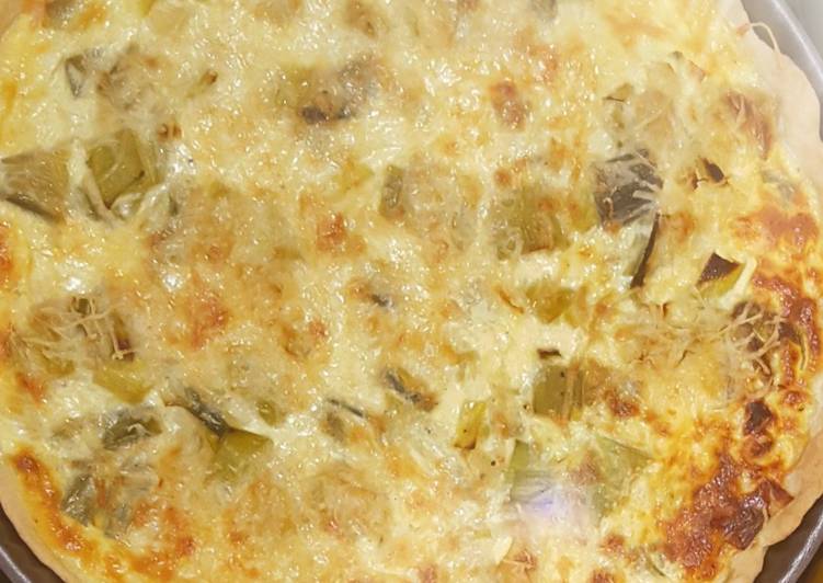 Comment Cuisiner Quiche Saumon Poireaux Express