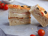 Brioche salata ripiena