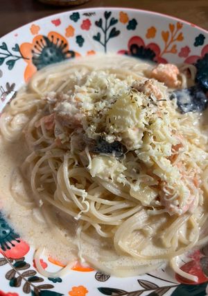Foto resep Creamy Salmon Pasta