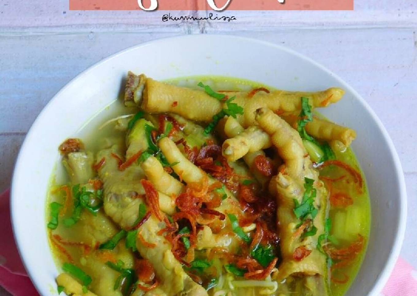 Soto Ceker Empuk Mrutul