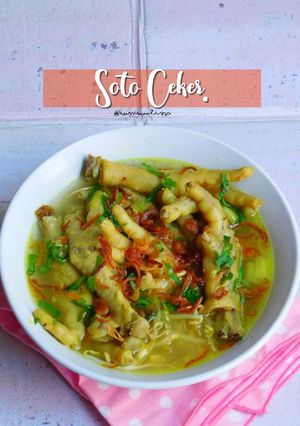 Foto resep Soto Ceker Empuk Mrutul