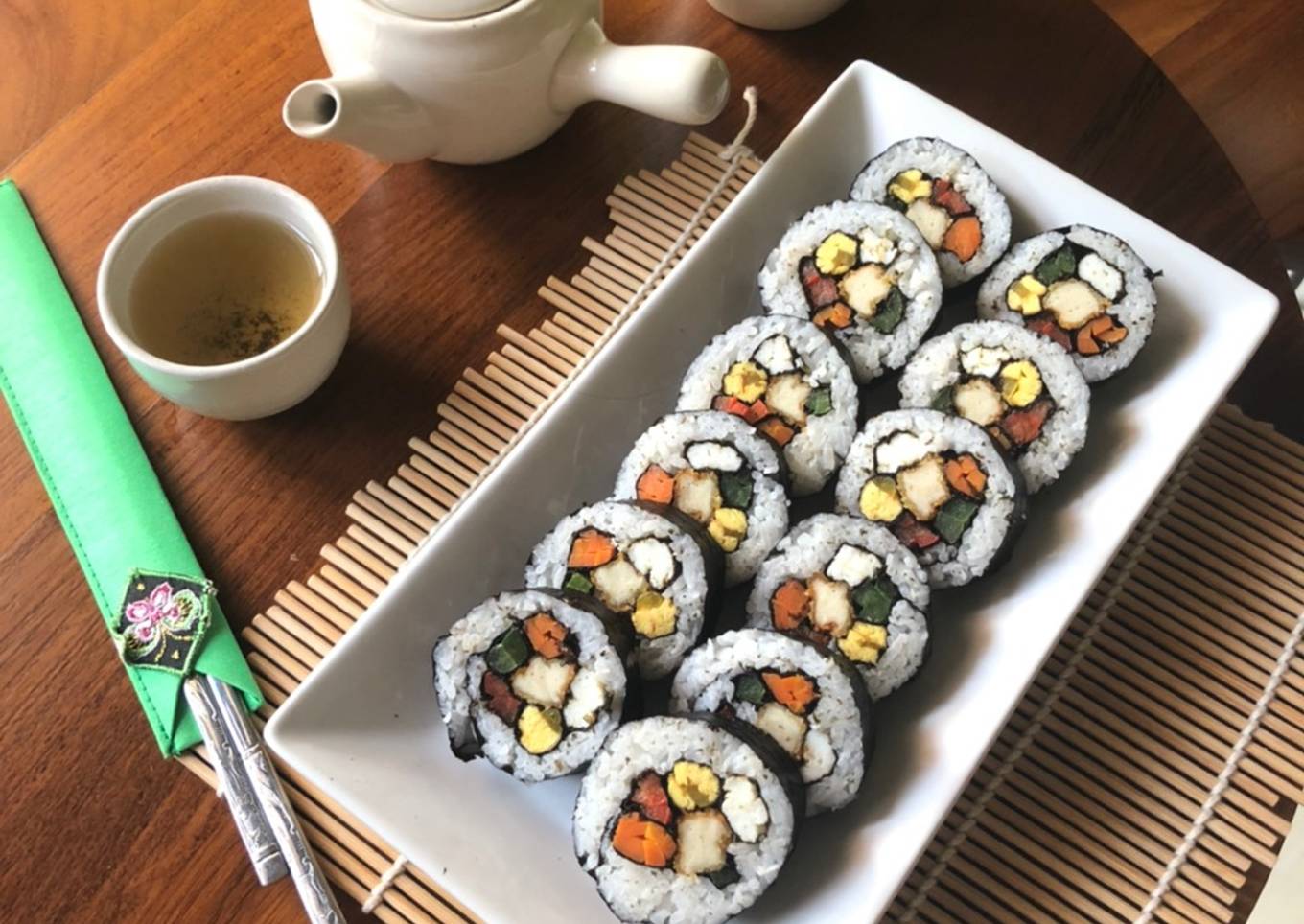 Bagaimana Menyiapkan Kimbab (sushi ala korea) Anti Gagal