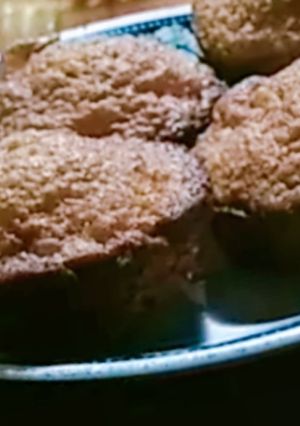 Una foto de Muffins de ciruela