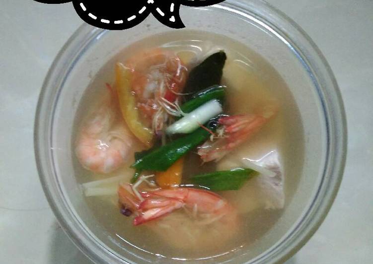 Tomyum Udang tahu #mpasi rachel2+