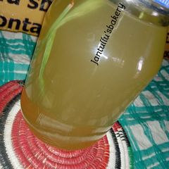 Lemon grass syrup A picture of Lemon grass syrup.