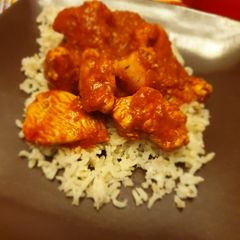 A picture of Chicken Madras.