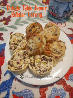 Foto resep Rolade Tahu Wortel Jamur Sosis | Egg Roll Tahu Kukus/ Goreng