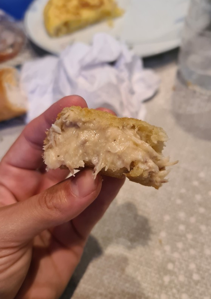 Una foto de Croquetas de pollo