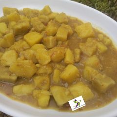 A picture of Yam porridge.