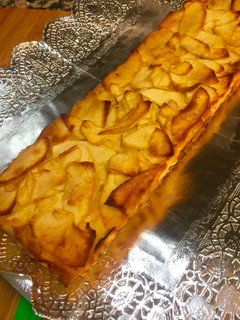 Una foto de Tarta de manzana