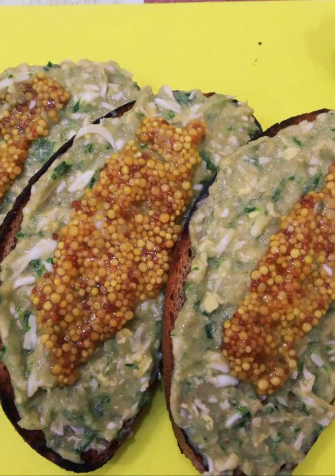 Форшмак з грінками