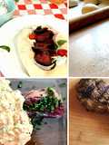 Grilled Wagyu Beef Hanger Steak in Spiced Greek Yogurt Marinade