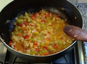 Una foto de Sofrito de zapallitos