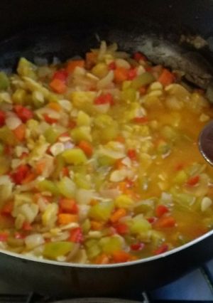 Una foto de Sofrito de zapallitos