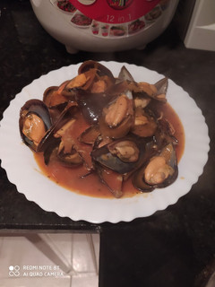 Una foto de Mejillones a la marinera