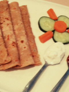 A picture of Aloo Paratha.