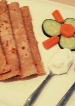 A picture of Aloo Paratha.