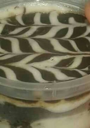 Foto resep Cake (in cup) berhantuuu 👻