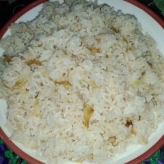 A picture of Band Gobhi rice.