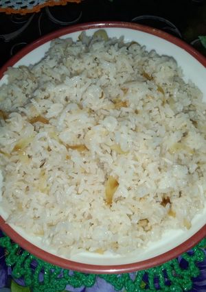 A picture of Band Gobhi rice.