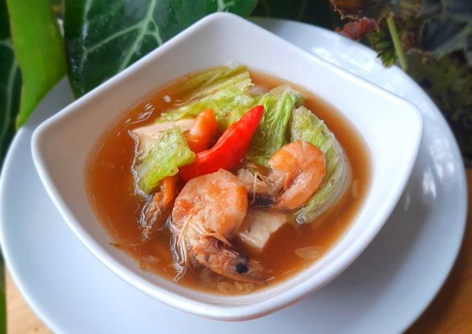 Resep Sup Tahu Udang Oleh Cisca Ae Cookpad