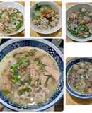 Phở tái sườn sụn bò viên