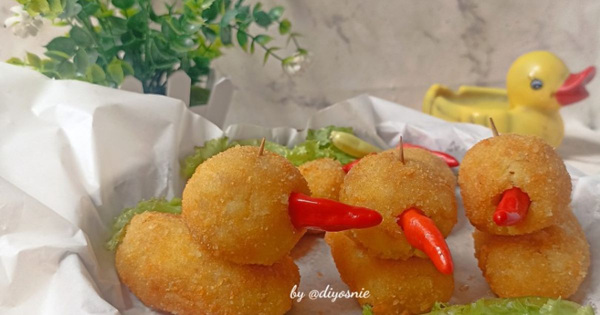 Kroket Kentang Isi Daging giling, Wortel #528