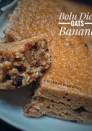 Foto resep Bolu Diet Oats Banana