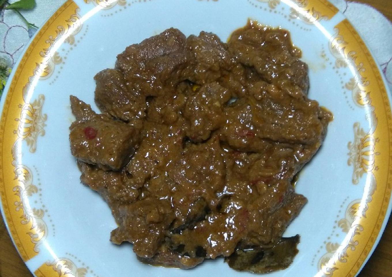 Rendang Daging Ala Ibu