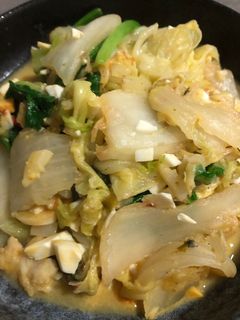 鹹蛋炒大白菜 的食譜成品照片